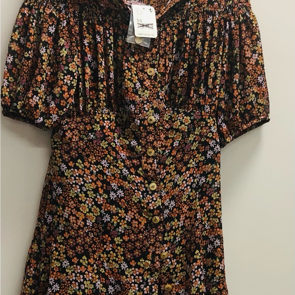 NEW Free People Bonnie Mini Dress - Picture 6 of 6